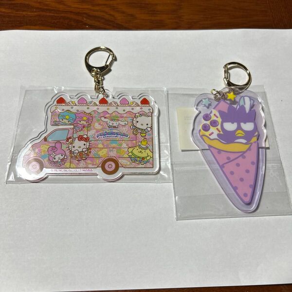 サンリオカフェワゴン アクキー バツ丸 ミラクルギフトパレード号