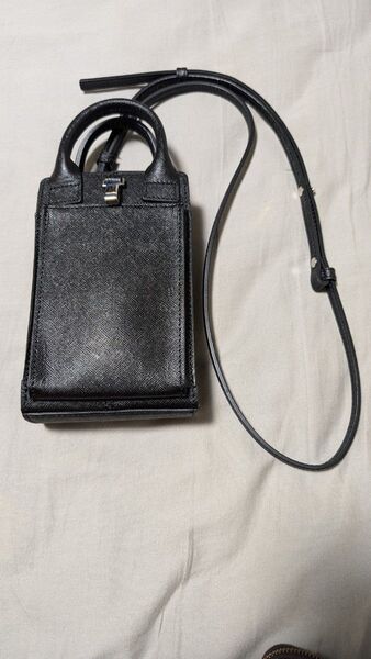 SAFFIANO LEATHER HELMET BAG レザー バッグ