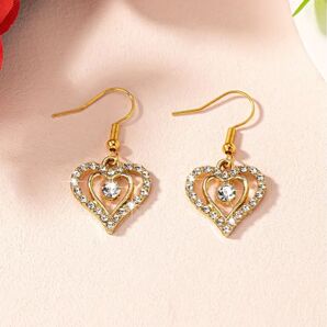 (30)ダブルハートピアス