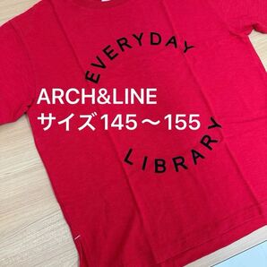 アーチアンドライン ARCH&LINE 半袖 Tシャツ ロゴ サイズ1(145〜155)