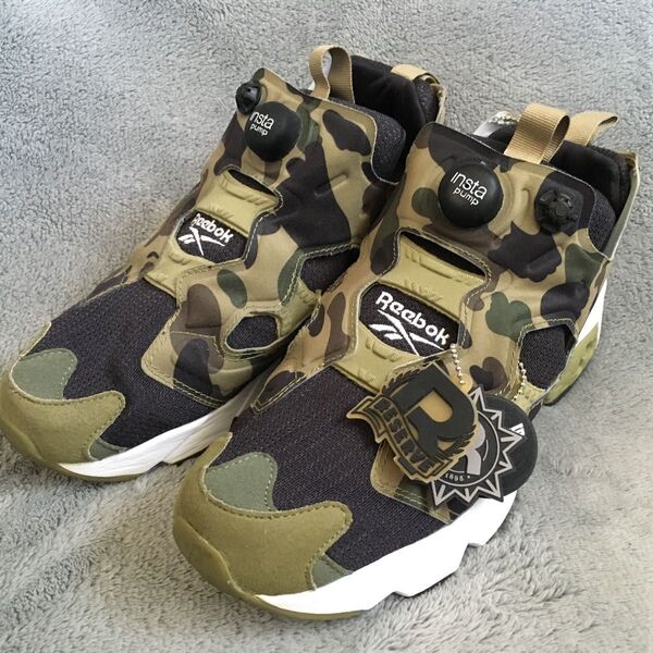 Reebok × BAPE × ミタスニーカーズ insta pump fury