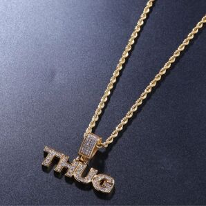 tupac 2pac ネックレス ラインストーン ゴールド アクセサリー 海外ラッパー ブリンブリン ラグジュアリー チェーン