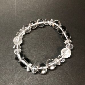 【龍神様の霊石】霊水の回紋珠ブレスレット【途切れない幸福】