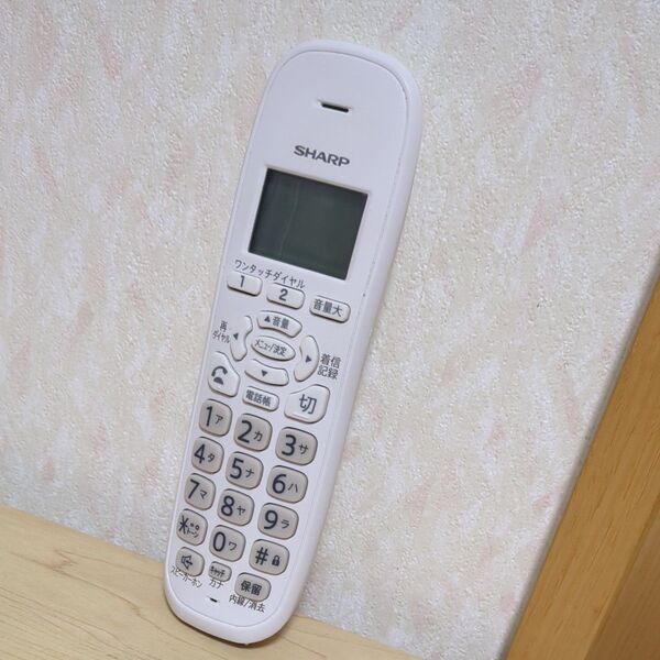 JD-KE100 シャープ コードレス 電話機 子機 動作確認済み バッテリー未付属 SHARP fish