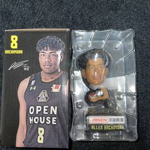 即決 ゆうパック匿名送料無料 箱付き 新品未使用 Bリーグ 群馬クレインサンダーズ 八村阿蓮 ボブルヘッド 人形 フィギュア 黒ユニフォーム