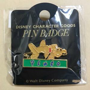 [ free shipping ]PLUTO( Pluto ) cardboard attaching Disney pin badge 