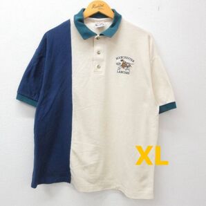 ポロシャツ 半袖シャツ アメリカンユーズド XL クリーニングーニング済