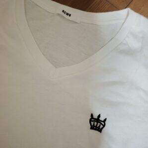 RODEOCROWNS Vネック 半袖 Tシャツ LIVE
