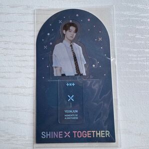 2021 TXT FANLIVE SHINE X TOGETHER BOOKMARK ブックマーク YEONJUN ヨンジュン
