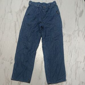 イージーパンツ デニム風