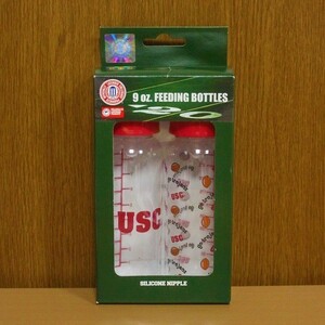 アメフト　USC　哺乳瓶　セット　ボトル　ベイビー　USA 　アメリカ　購入