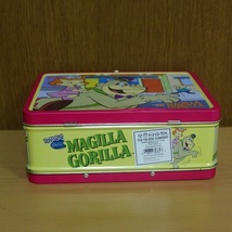 マギラゴリラ　ゴリラのゴンちゃん ハンナバーベラ　ランチボックス　缶　ＢＯＸ　ＵＳＡ　1999　ゴリラ　ゴンちゃん_画像6