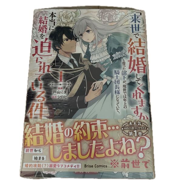 「来世で結婚してくれますか」と誓った部下が、現世では年上の騎士団長様になっていて、本当に結婚を迫られている件 1