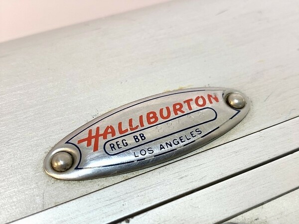 希少の赤ハリ HALLIBURTON ハリバートン ZERO HALLIBURTON ゼロハリバートン ビンテージスーツケース（中）#88458