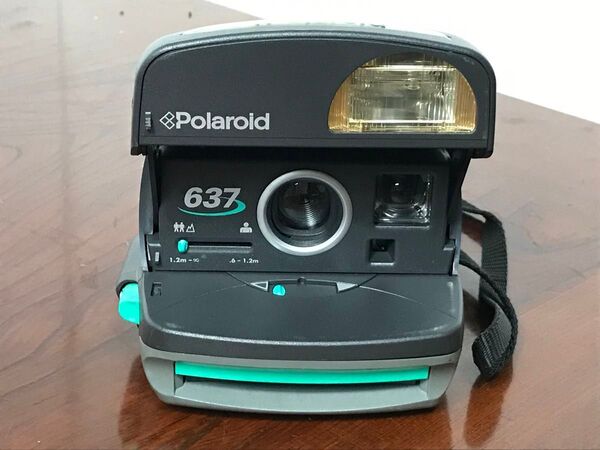 Polaroid 637 ポラロイド インスタントカメラ 動作未確認 ジャンク