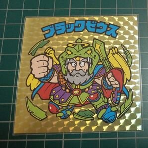 ブラックゼウス ビックリマン ビッグサイズシール BREEZE ブリーズ ヘッドシール コラボシール