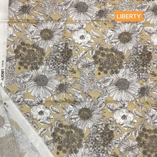 Liberty リバティ スイム ダンクレア 110cm × 60cm ベージュ系