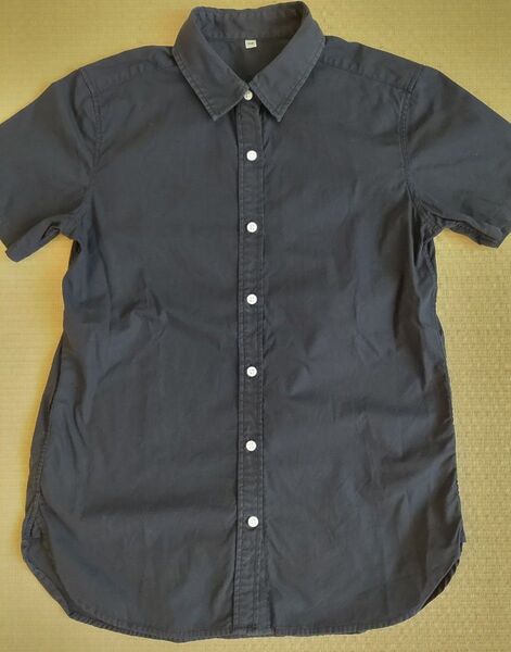 無印良品 半袖シャツ XS コットン100%