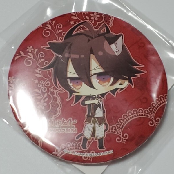 送料無料☆新品未開封☆AMNESIA シン オトメイト in ナンジャ限定 アムネシア 缶バッジ 缶バッチ 猫耳 ナンジャタウン 限定