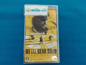 PSP METAL GEAR SOLID ピースウォーカー