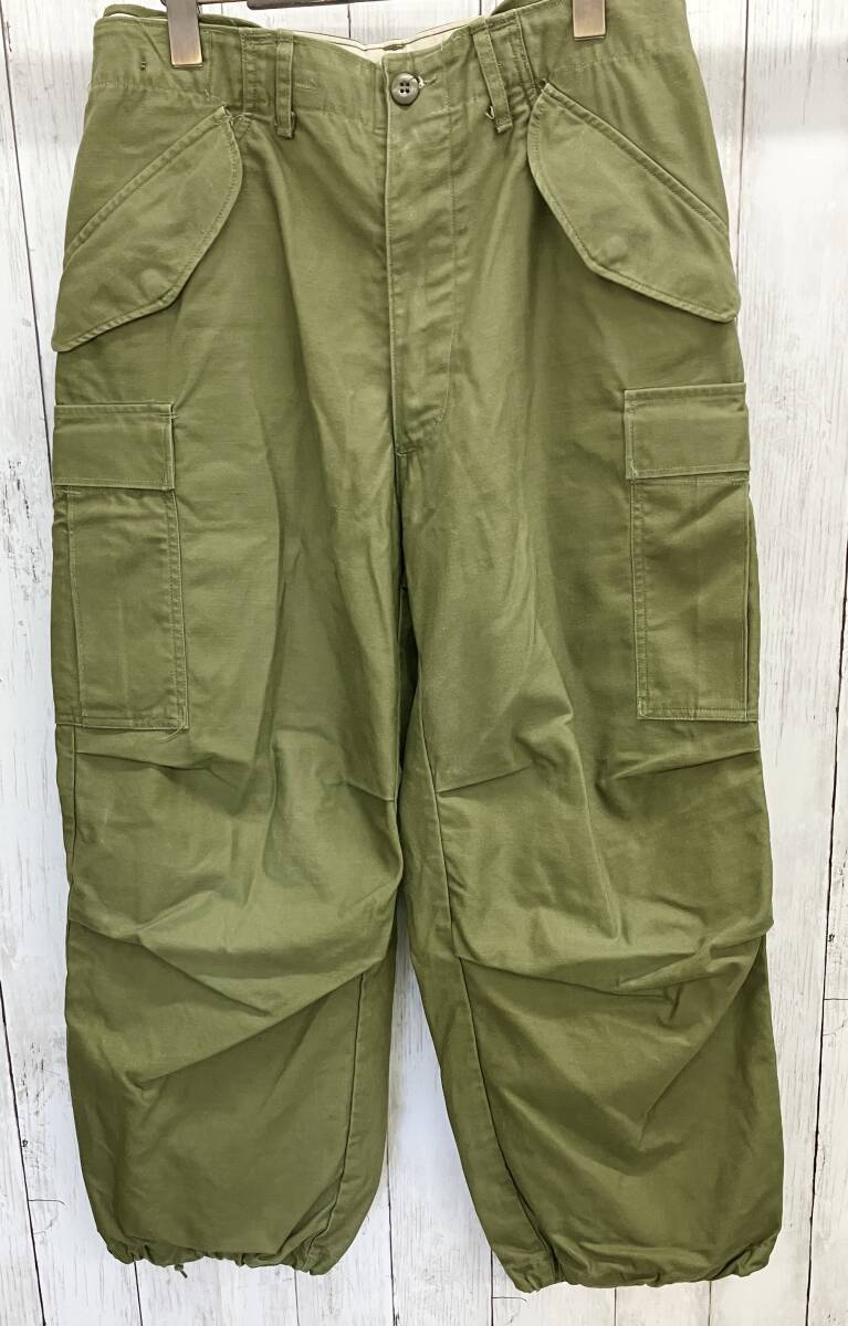 USARMY ロングパンツ M-65 68年製 初期 古着 カーゴパンツ ミリタリー SHORT SMALL