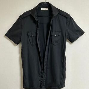 TAKEO KIKUCHI Escape 半袖シャツ サイズ3(L) 濃いグレー