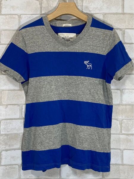 【Abercrombie & Fitch】アバクロ 半袖Tシャツ ボーダー