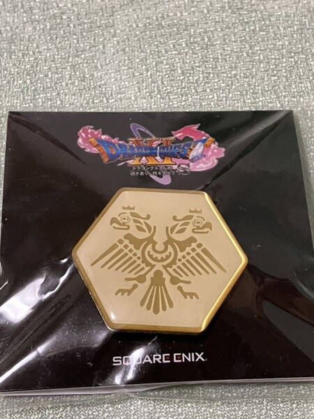 ドラゴンクエスト11 過ぎ去りし時を求めてS 特典 ピンバッジ デルカダール国章 (ホメロス) ドラゴンクエスト ドラクエ 非売品