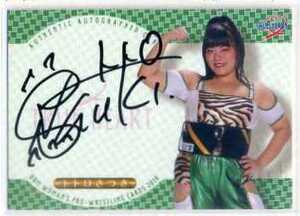 to Toro satsuki 2019BBM woman Professional Wrestling True Heart autograph autograph card 44/90