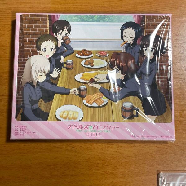 未開封 Blu-ray ガールズ&パンツァー最終章 4 Amazon購入特典 座談会 キャンバスアート