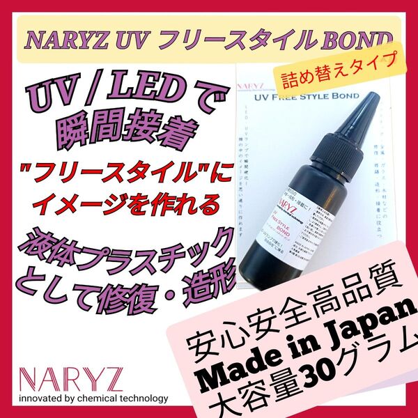 UV LED 接着剤 接着材 ボンド 液体プラスチック パーツ仮止め 仮固定
