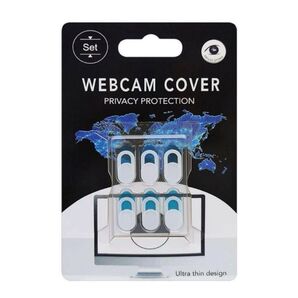 ウェブカメラカバー 6枚入り 超薄型 プライバシー保護 webカメラカバー