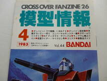 美品・希少／模型情報　1983年4月号　1冊／バンダイ　VOL.44　エルガイム　ザブングル　仮面ライダー　_画像2