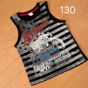 トップス タンクトップ ノースリーブ 男の子 130