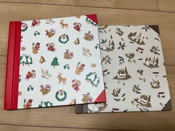 アルバム 2冊 クリスマス柄