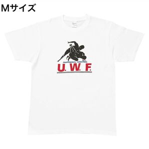 【正規販売商品】 UWF 復刻プリントTシャツ ライン入りバージョン Mサイズ