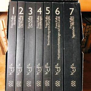 独語洋書!! カフカ全集 全7巻揃 検:変身/審判/城/ヘミングウェイ/ランボー/カミュ/ボードレール/ムージル/トーマス・マン/ドストエフスキー