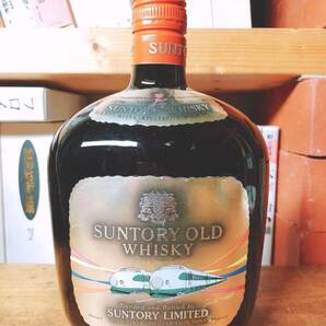 特級表記!!1982年東北新幹線開通記念品!! サントリー ウイスキー オールド 未開栓 検:山崎25年/響30年/竹鶴25年/白州25年/秩父10年/軽井沢