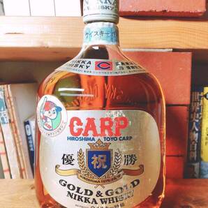 広島東洋カープ1979年優勝記念!! ニッカウヰスキー G&G白びん 未開栓!! 検:山崎25年/白州25年/竹鶴25年/響30年/秩父10年/秩父10年/軽井沢