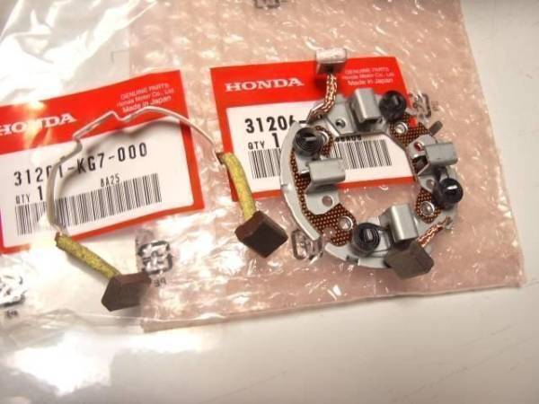 ペイペイ送料込み HONDA 純正 CBX400F CBR400F CBX550F スターターモーター セル モーター カーボン ブラシ