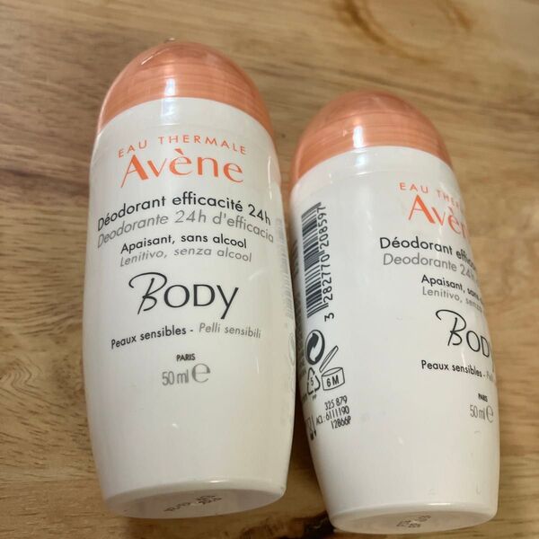 未使用【アベンヌ】ボディデオドラント 24H BODY DEODRANT EFFICACITE 24H DUO