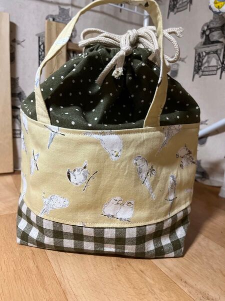 洗える保冷シート付きランチバック
