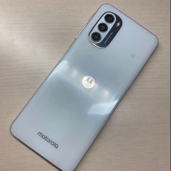 moto g52j 5G 128GB 画面割れあり パールホワイト
