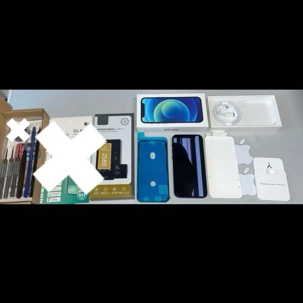 iPhone12mini ジャンク品 128GB ブルー