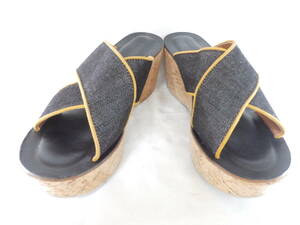 fabio rusconi* original leather mules *37*24*1 times use * rank S* search ....24