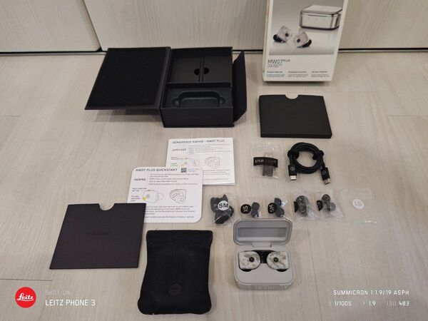【動作確認済】【付属品完備】MASTER&DYNAMIC MW07 PLUS マスターアンドダイナミック