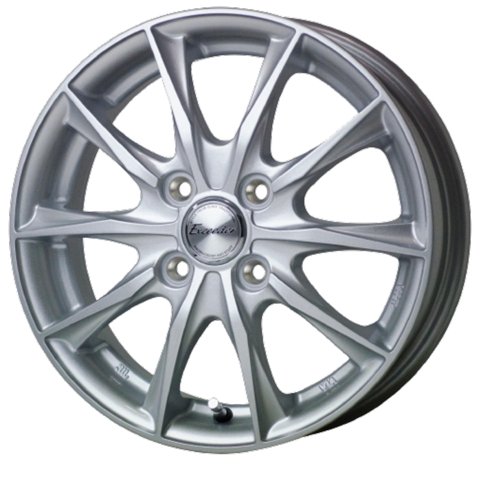 BRIDGESTONE REGNO GR-X3 205/50R17 Exceeder E06 メタルシルバー 17インチ 6.5J+45 4H-100 4本セット