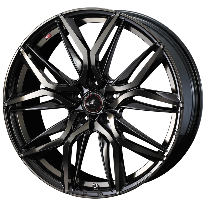 BRIDGESTONE REGNO GR-X3 245/50R18 LEONIS LM PBMC/TI 18インチ 7J+47 5H-100 4本セット