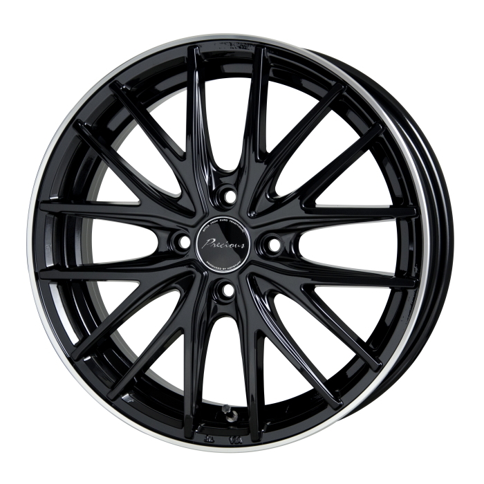 BRIDGESTONE REGNO GR-X2 195/60R15 Precious AST M1 ブラックリムポリッシュ 15インチ 5.5J+45 4H-100 4本セット