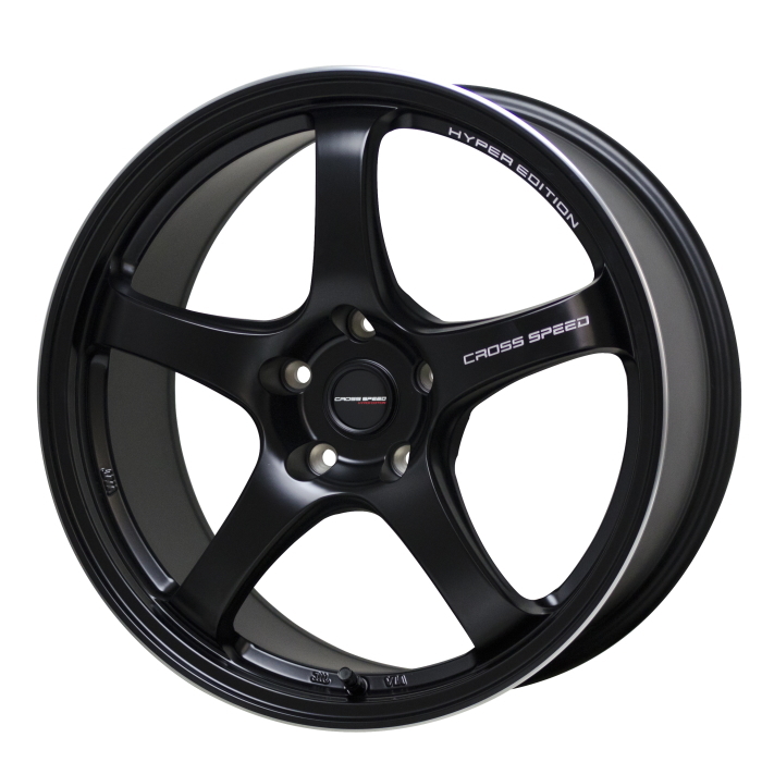 BRIDGESTONE POTENZA S007A 235/50R18 CROSS SPEED CR5 セミグロスブラック 18インチ 9.5J+45 5H-100 4本セット